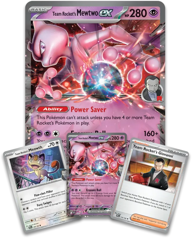 Pokemon Team Rocket's Mewtwo EX Box (englisch)