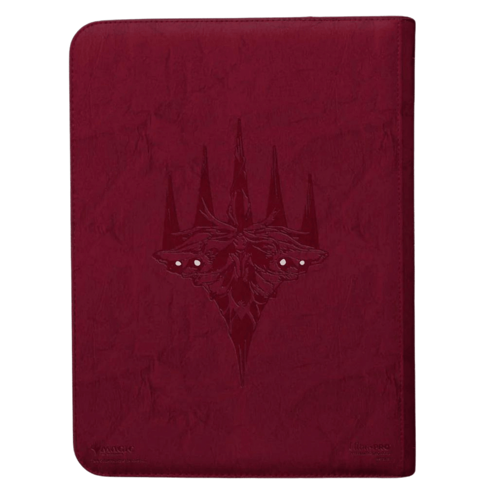 Ultra Pro – Binder „Duskmourn: House of Horror“ (Zippered, Leather-Bound, Set Symbol Edition)