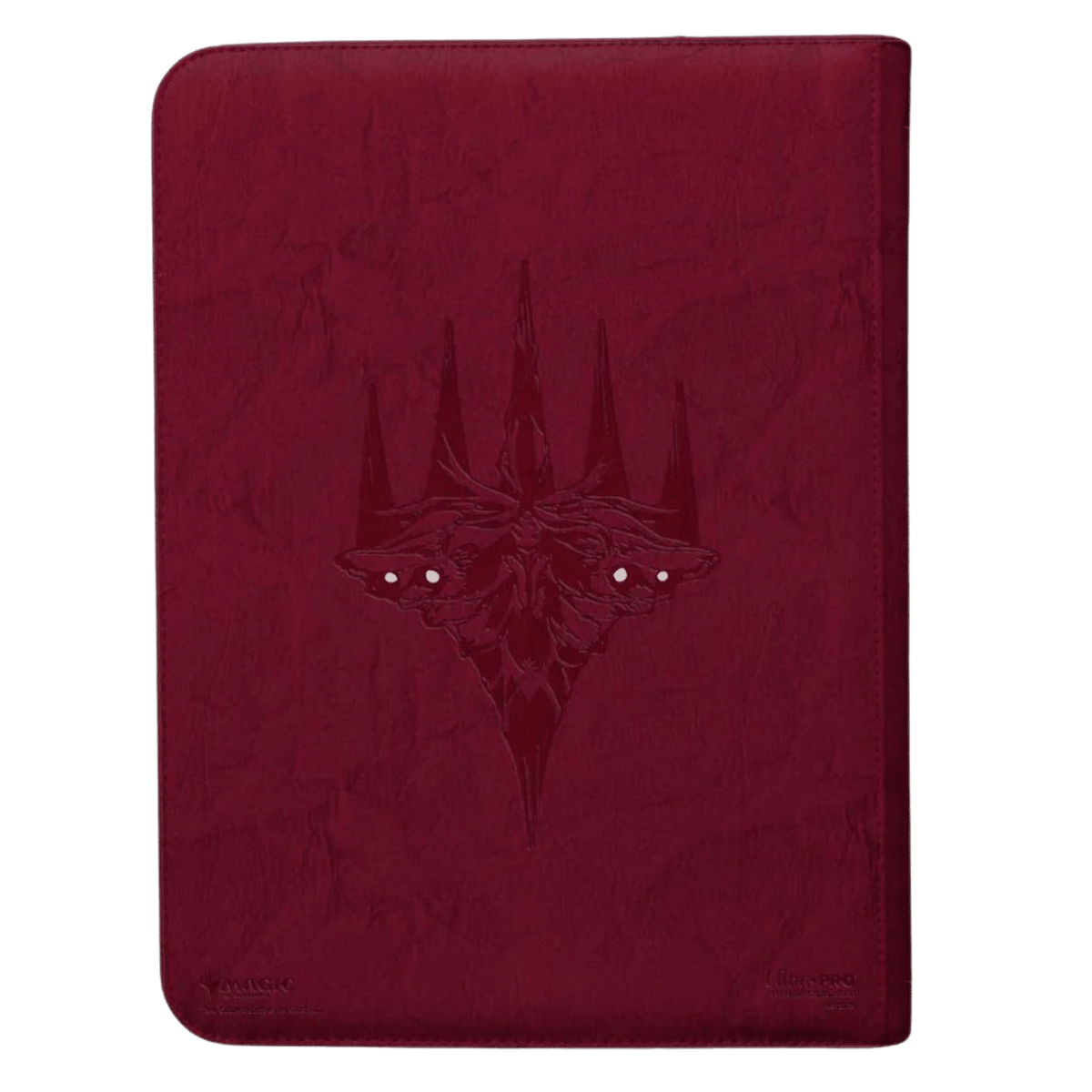 Ultra Pro – Binder „Duskmourn: House of Horror“ (Zippered, Leather-Bound, Set Symbol Edition)