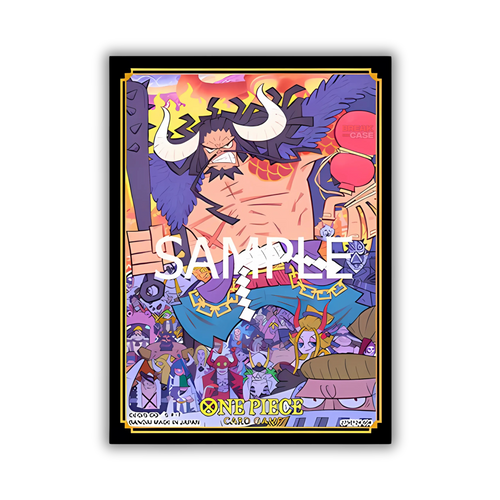 Bandai Namco - One Piece Card Game Sleeves (70 Stück) – Kaido