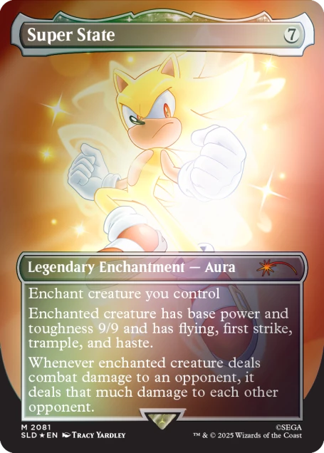 Magic the Gathering - Secret Lair x Sonic: Friends & Foes – Foil Edition (englisch, sealed)