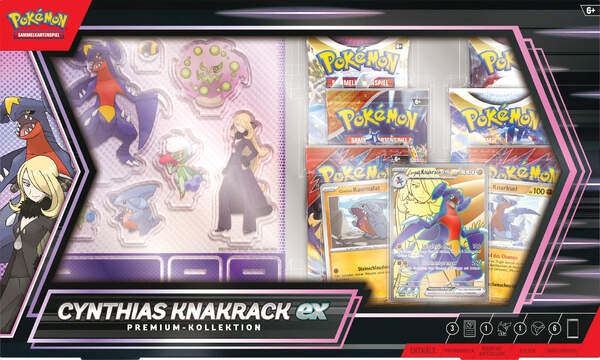 Pokemon Cynthias Knakrack ex Premium Kollection (deutsch)