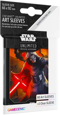 Gamegenic – Star Wars: Unlimited Art Sleeves (60+1 Stück) - Kylo Ren