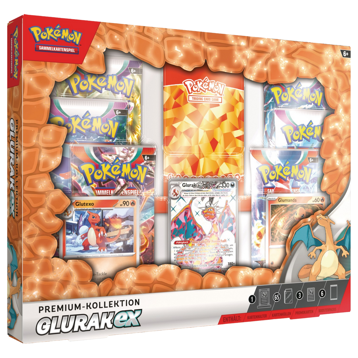 Pokemon Glurak / Charizard EX Premium Kollektion (deutsch)