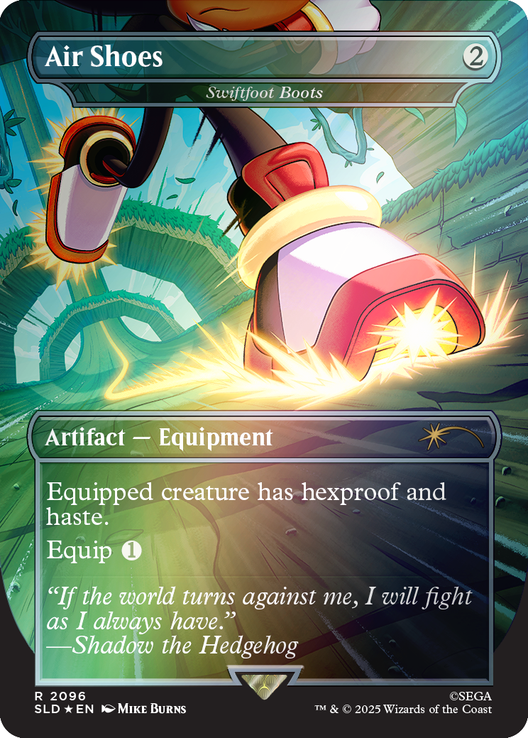 Magic the Gathering - Secret Lair x Sonic: Turbo Gear – Foil Edition (englisch, sealed)