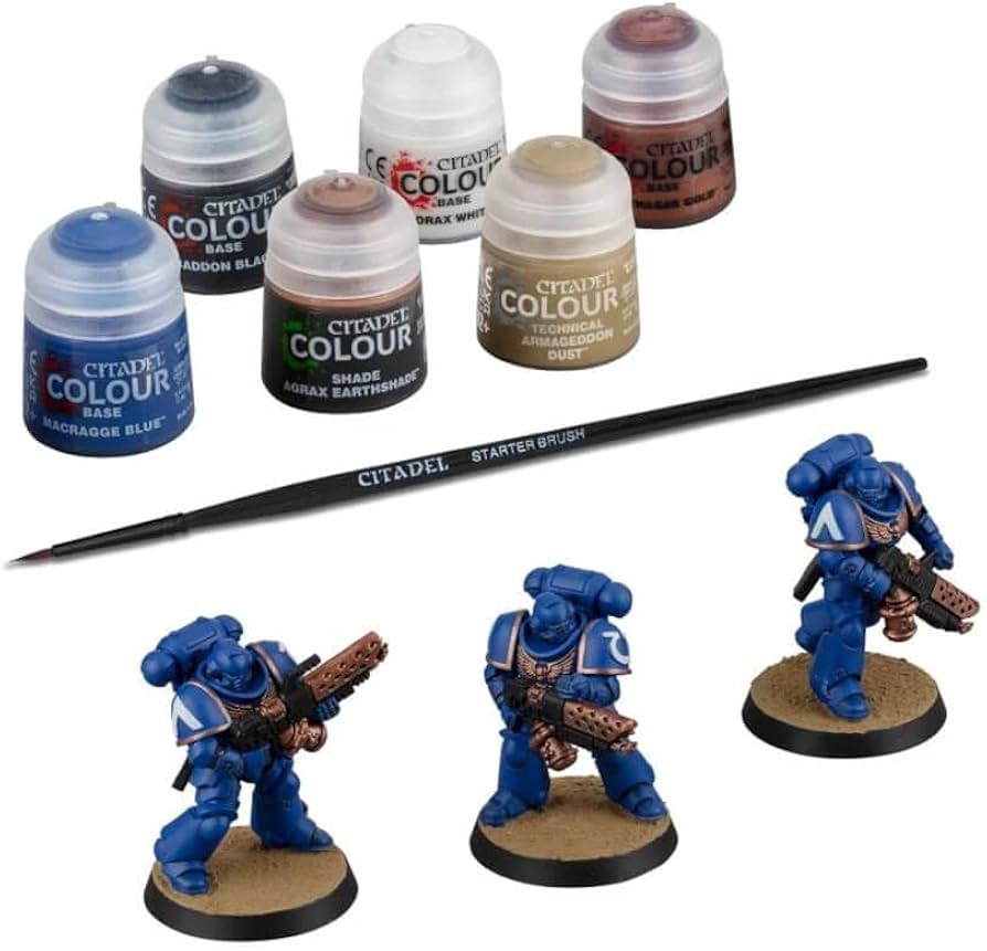 Warhammer 40K Space Marines Infernus Marines und Farbset