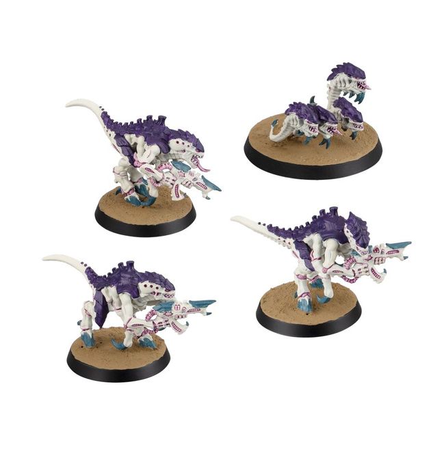 Warhammer 40K Tyranids Termaganten und Ripper Schwarm - Farbset