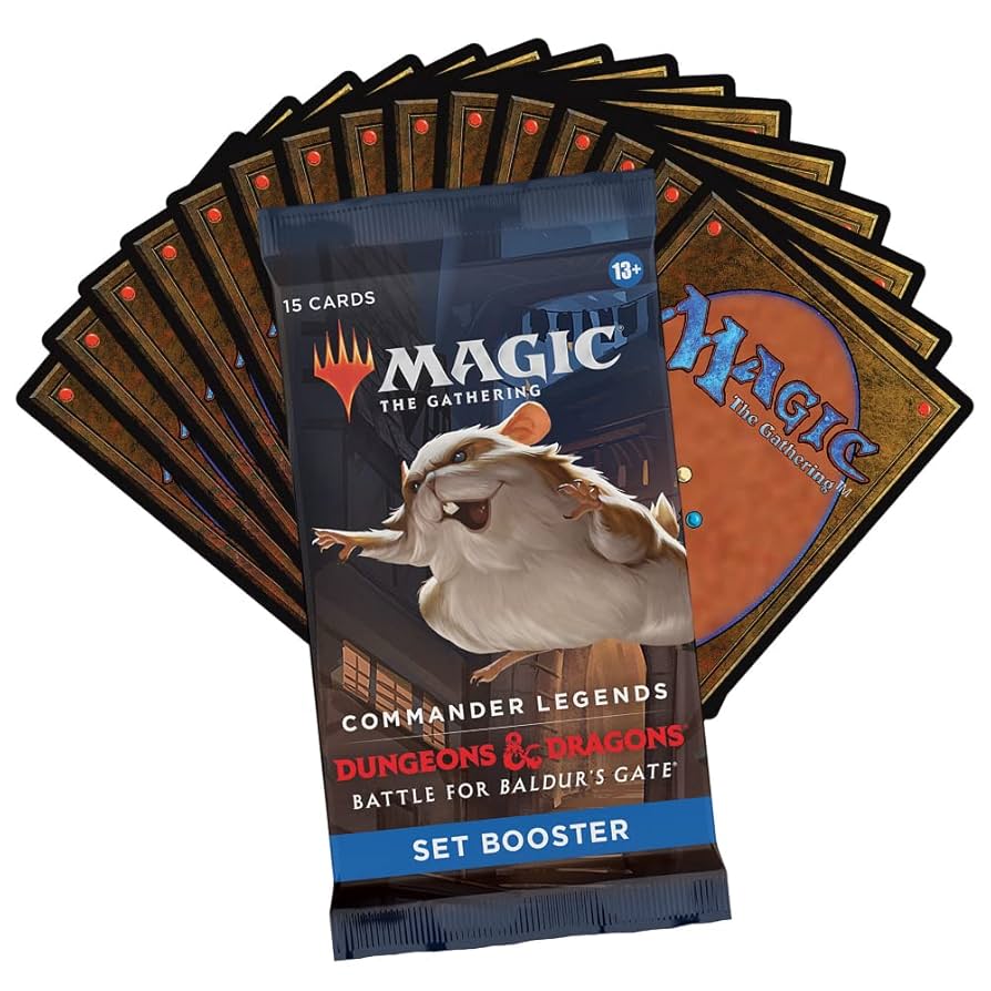 Magic The Gathering – Commander Legends: Battle for Baldur's Gate Set Booster (englisch, Einzelbooster)