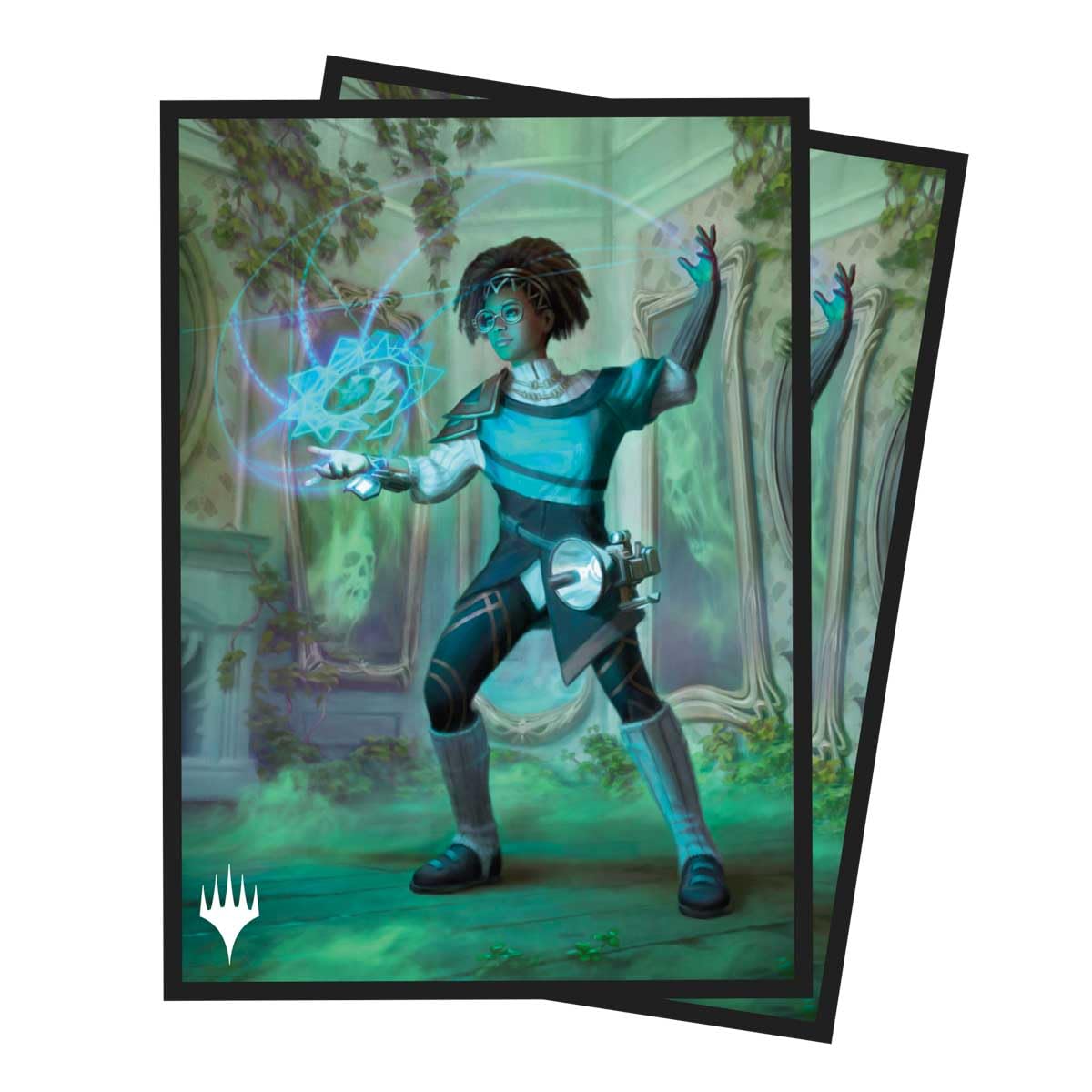 Ultra Pro – Magic The Gathering Duskmourn 100ct Deck Protector Sleeves - Zimone, Mystery Unraveler
