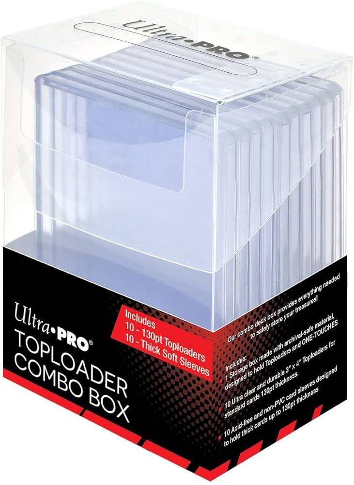 Ultra Pro Toploader Box