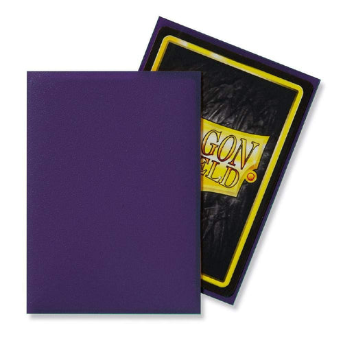 Dragon Shield - 100 Standard Size Card Sleeves - Purple Matte