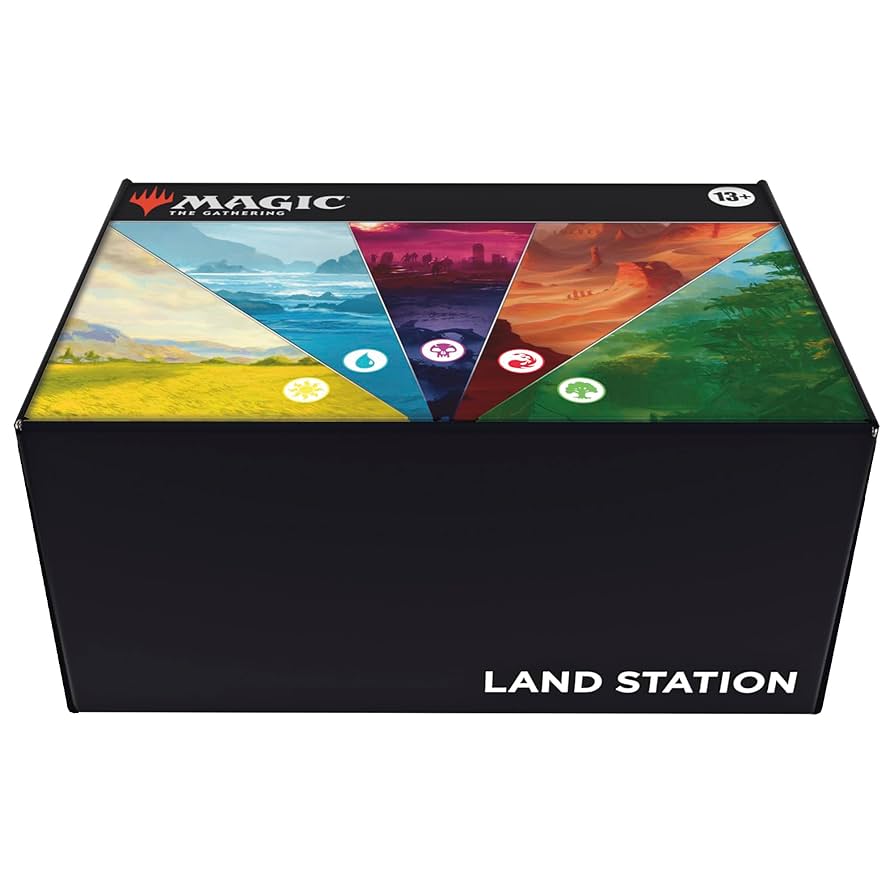 Magic The Gathering – 2025 Land Station (400 Basic Land Cards, Englisch)