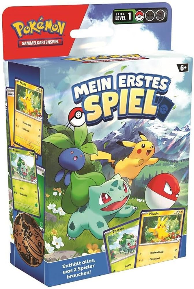 Pokemon-Sammelkartenspiel – Mein erstes Spiel (Deutsch)