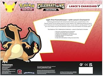 Pokemon Celebrations Collection Lance’s Charizard V (Englisch)