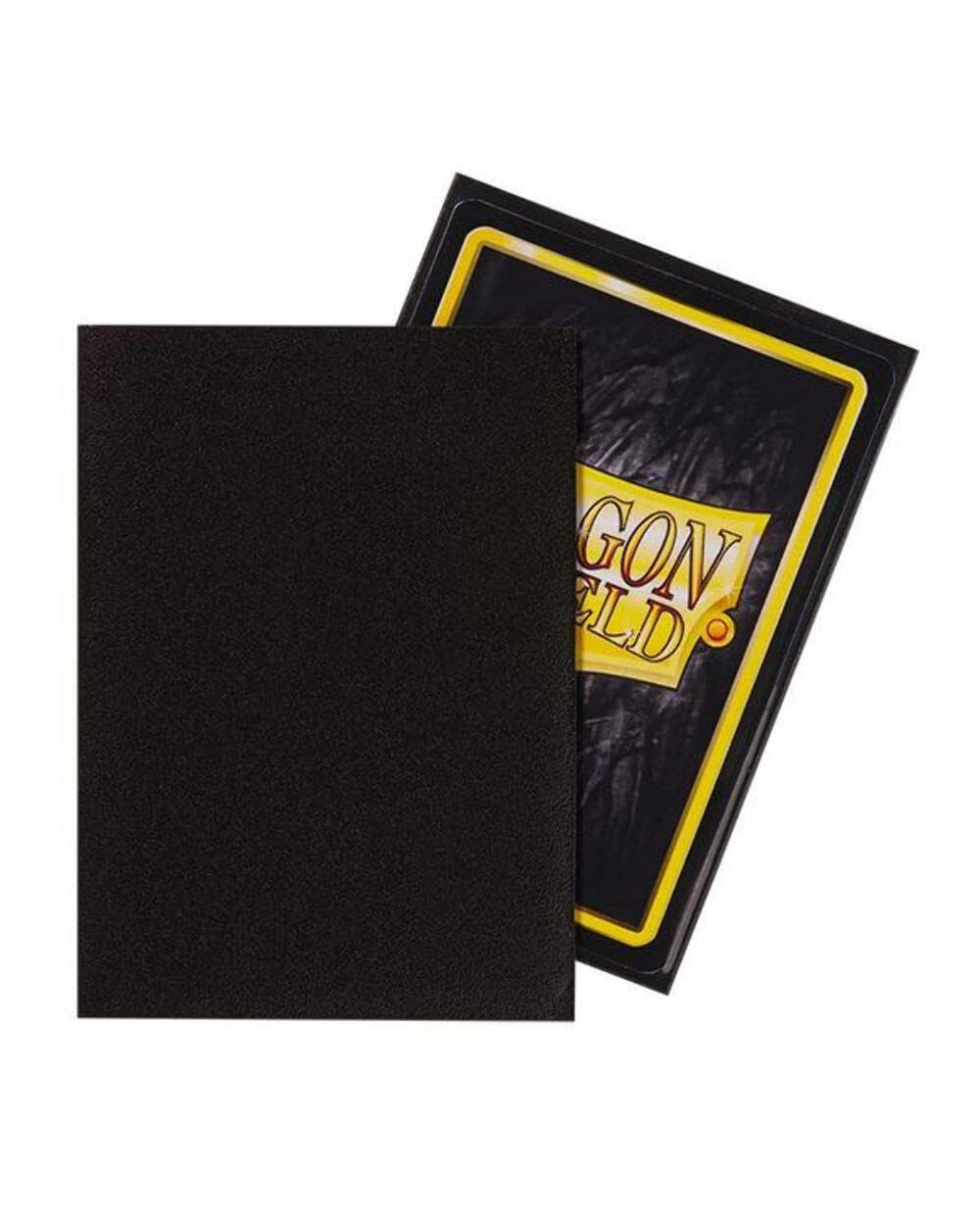 Dragon Shield - 60 Japanese Size Sleeves - Black Classic