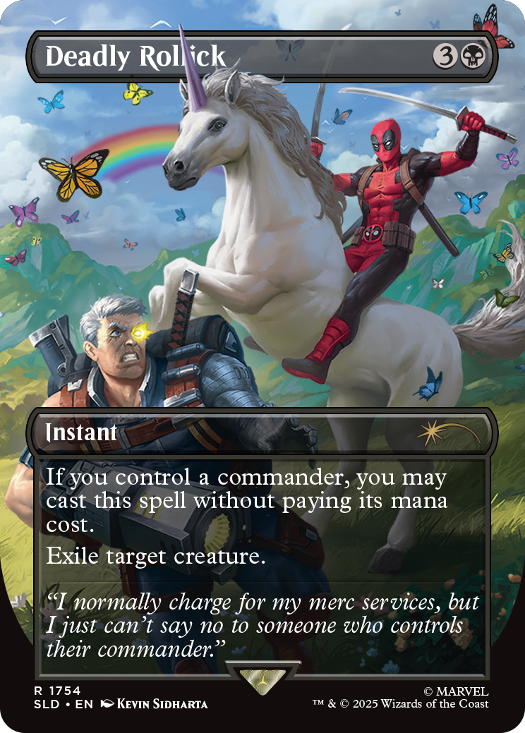 Magic The Gathering – Secret Lair x Marvel’s Deadpool (Non-Foil Edition) - Englisch