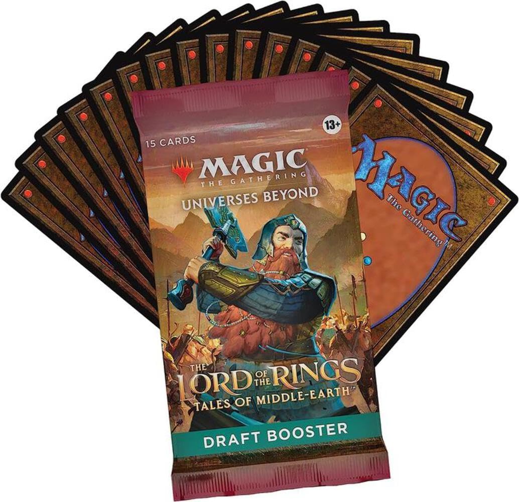 Magic The Gathering – The Lord of the Rings: Tales of Middle-earth Draft Booster (englisch, Einzelbooster)