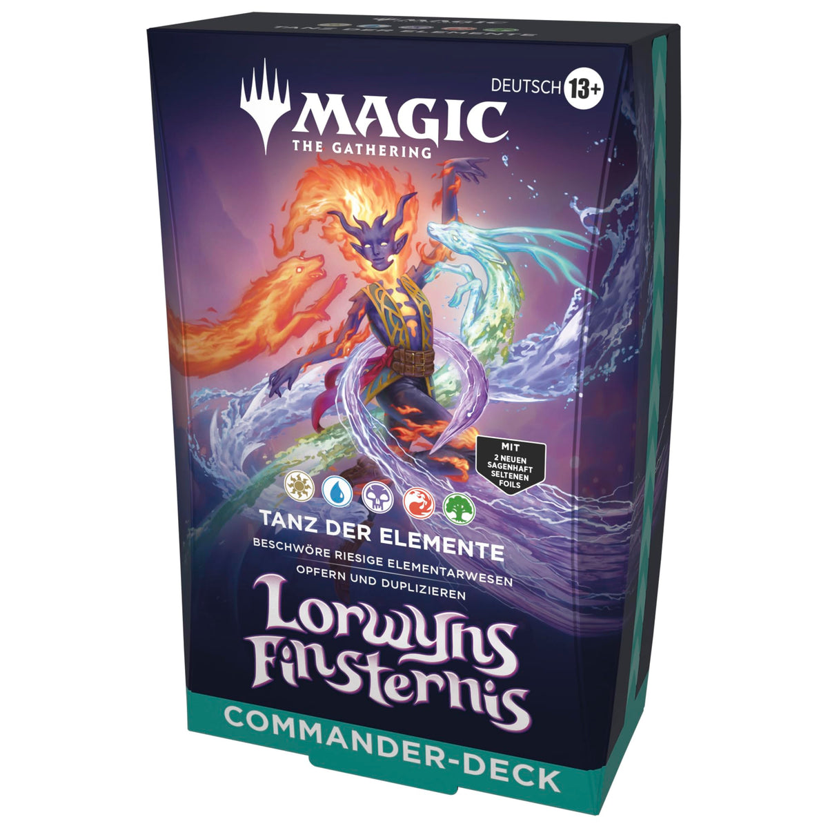 Magic the Gathering Lorwyns Finsternis Commander Deck – Tanz der Elemente (Deutsch)