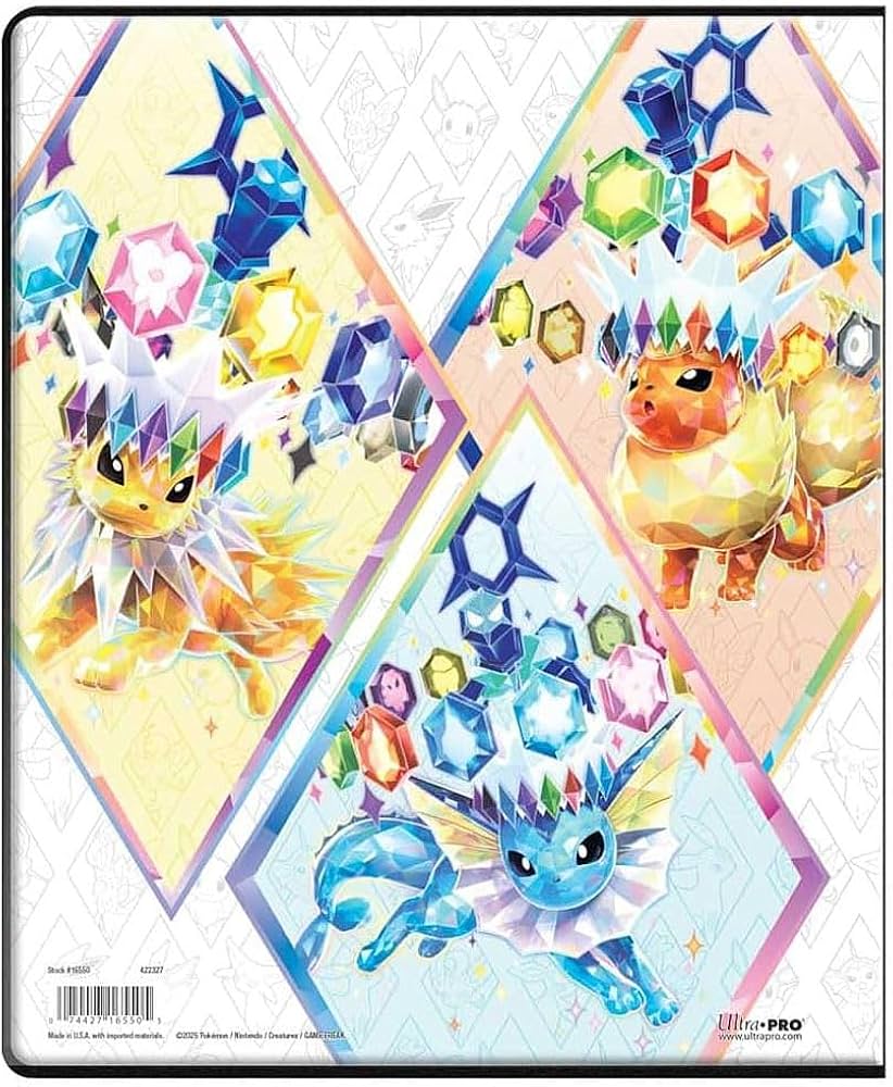 Pokemon Ultra Pro 9-Pocket Binder – Prismatic Evolutions Edition