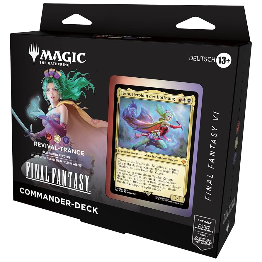 Magic The Gathering - Final Fantasy Commander Decks (deutsch)