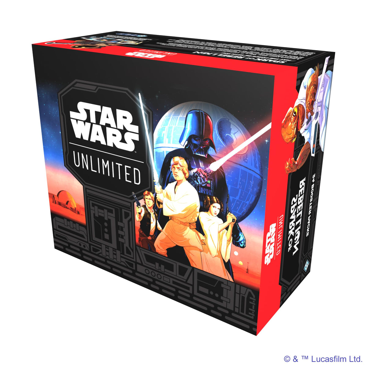 Star Wars Unlimited – Spark of Rebellion Booster Display (Englisch)