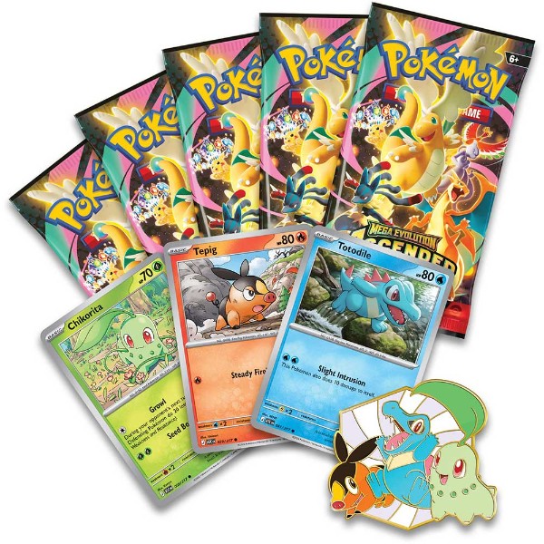 Pokemon ME2.5 Mega Evolution - Ascended Heroes Pin Collection (englisch)
