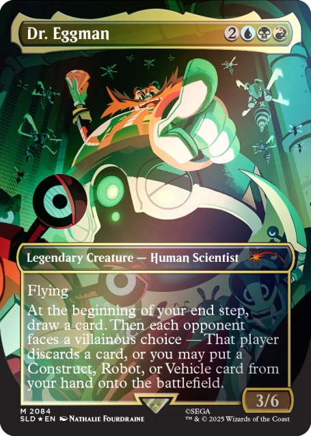 Magic the Gathering - Secret Lair x Sonic: Friends & Foes – Foil Edition (englisch, sealed)