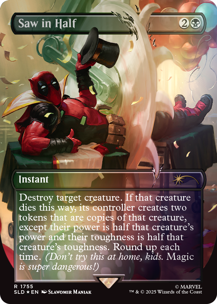 Magic The Gathering – Secret Lair x Marvel’s Deadpool (Foil Edition) - Englisch