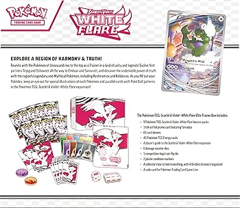 Pokemon Scarlet & Violet SV10.5 Elite Trainer Box White Flare (Englisch)