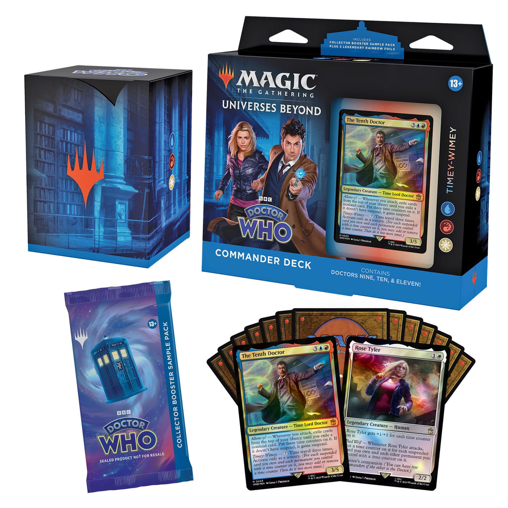 Magic The Gathering – Doctor Who Commander Deck Timey - Wimey (Englisch)