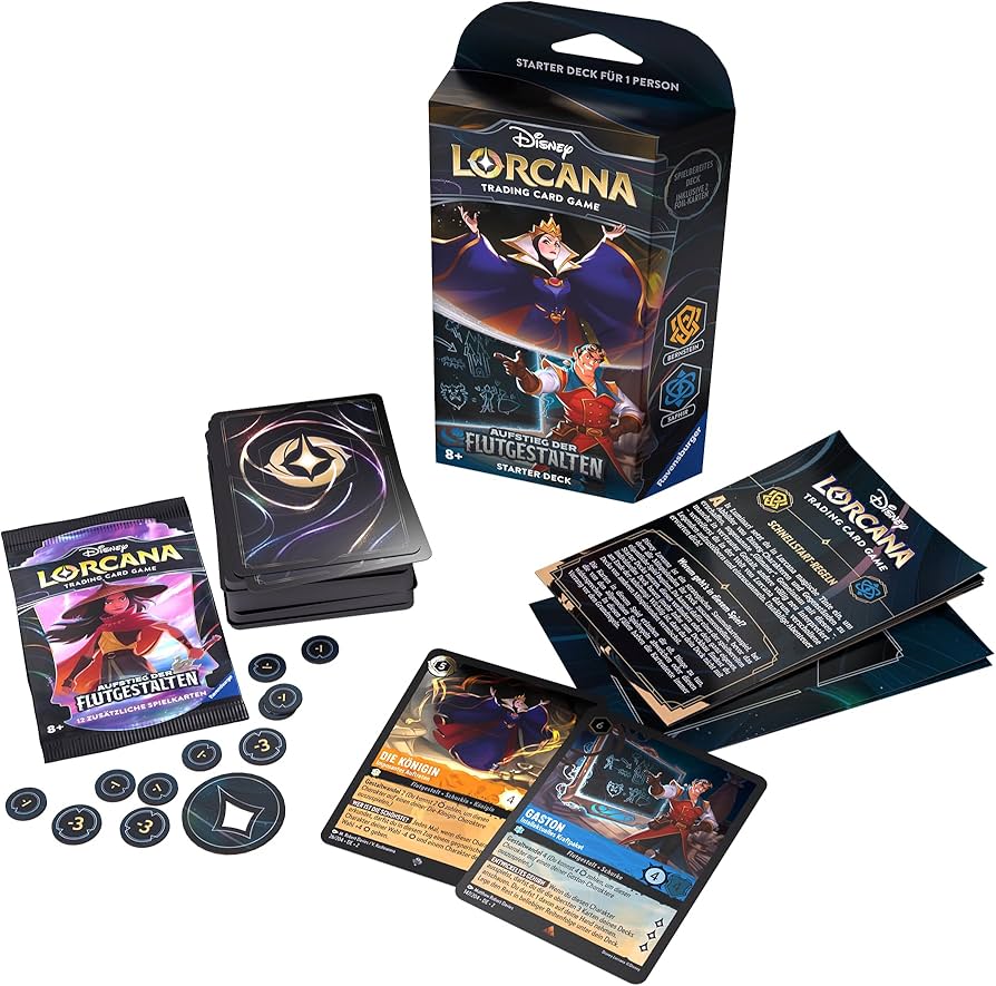 Disney Lorcana Sammelkartenspiel Starterset Aufstieg der Flutgestalten (deutsch)