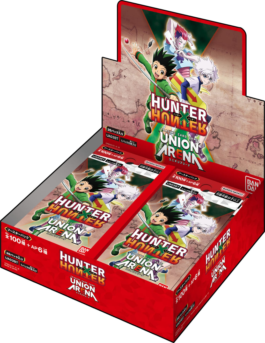 BANDAI – Union Arena Einzelbooster: Hunter × Hunter (japanisch)