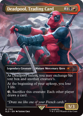 Magic The Gathering – Secret Lair x Marvel’s Deadpool (Non-Foil Edition) - Englisch