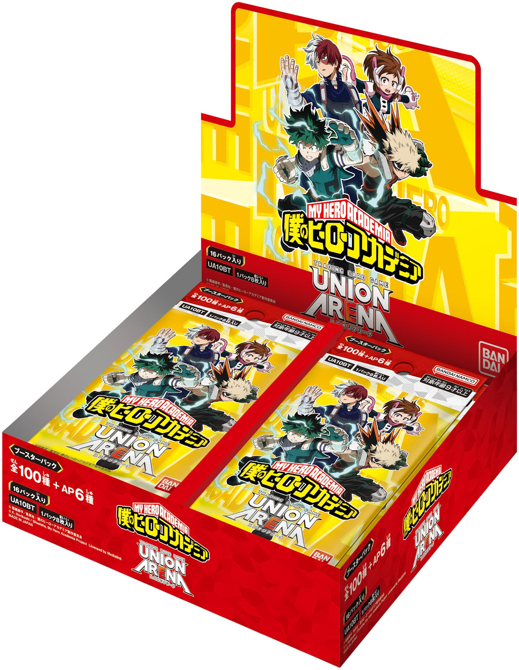 BANDAI – Union Arena Display: My Hero Academia (japanisch)
