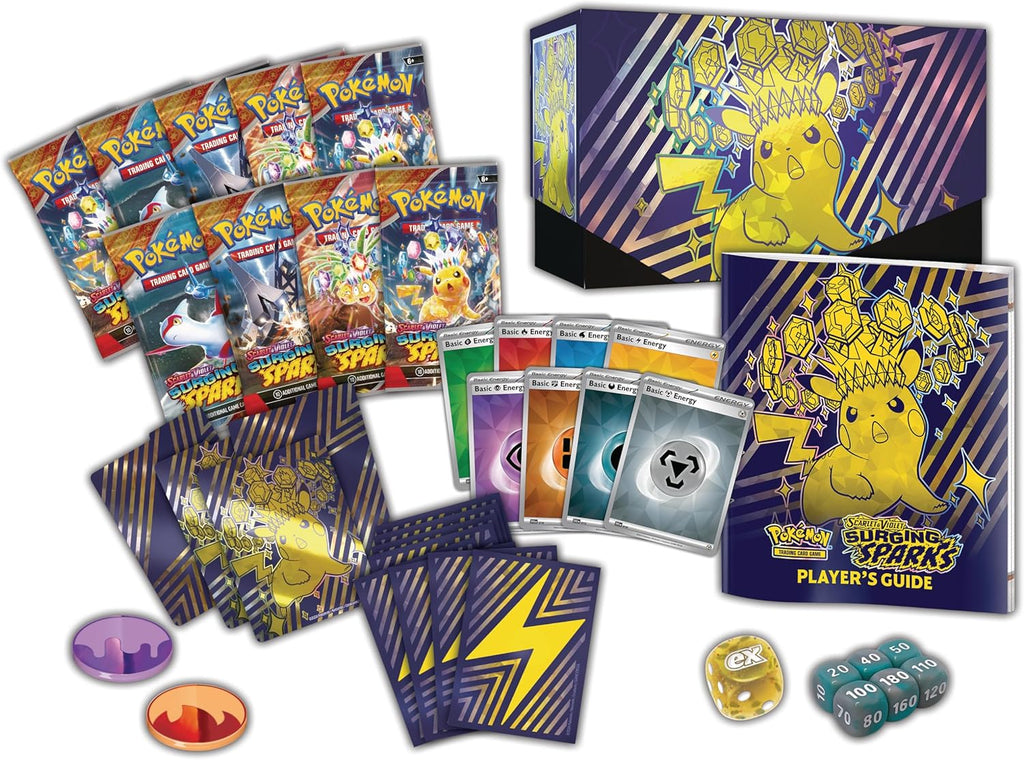Pokemon - Scarlet & Violet SV08 Surging Sparks Elite Trainer Box (englisch)