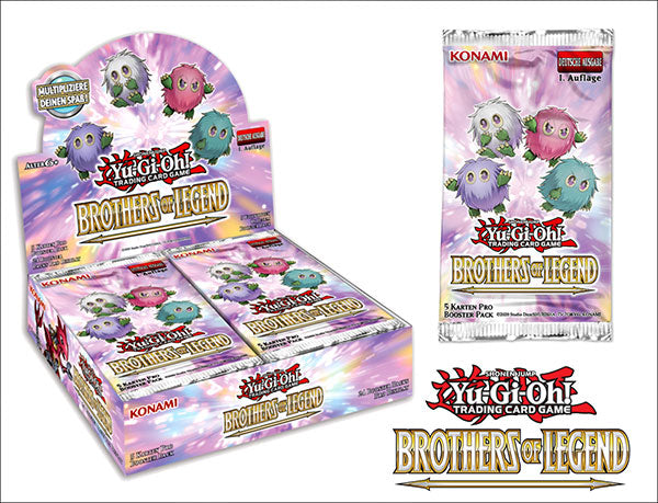 Yu-Gi-Oh! Brothers of Legend Booster Display (deutsch)