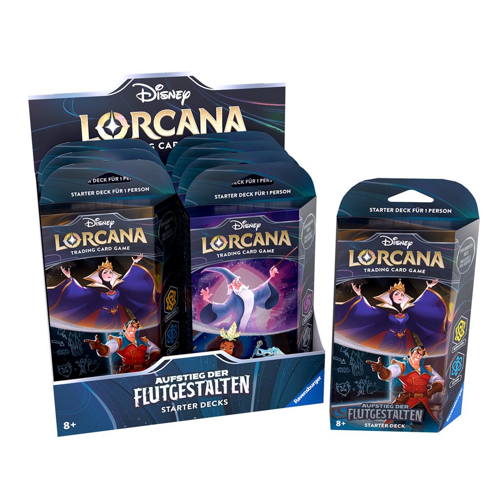 Disney Lorcana Sammelkartenspiel Starterset Aufstieg der Flutgestalten (deutsch)