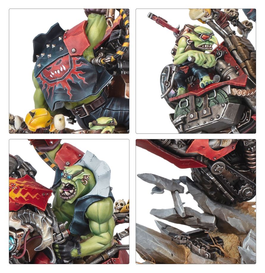 Warhammer 40K Orks - Wazdakka Gutsmek