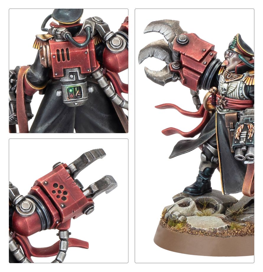 Warhammer 40K Astra Militarum - Kommissar Yarrick