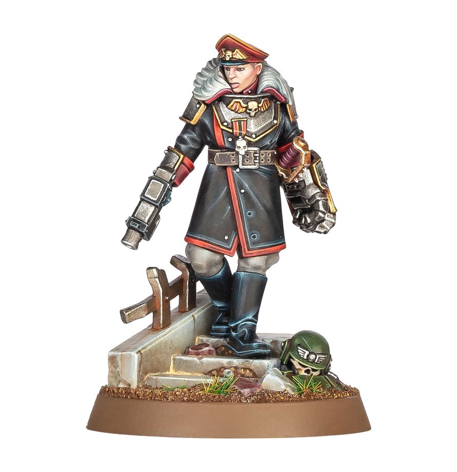 Warhammer 40K Astra Militarum - Commissar Graves