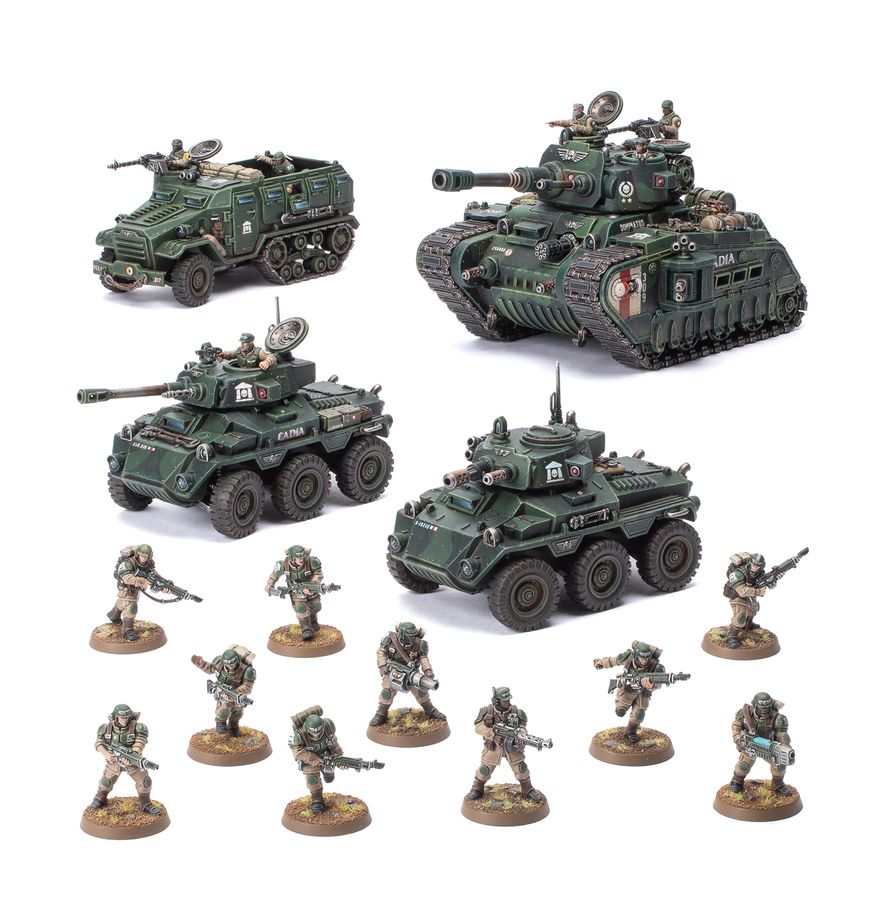 Warhammer 40K Armageddon - Bataillon Astra Militarum