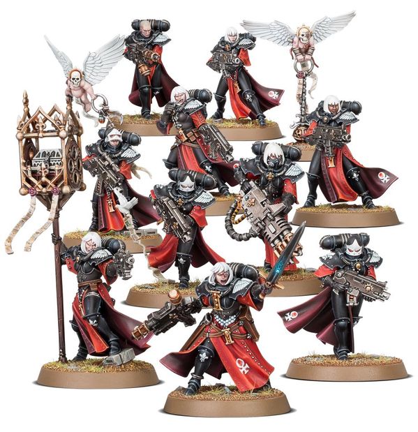 Warhammer 40K Adepta Sororitas - Battle Sisters Squad