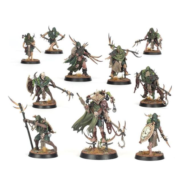 Warhammer Age of Sigmar Spearhead Maggotkin of Nurgle - Bubonic Cell