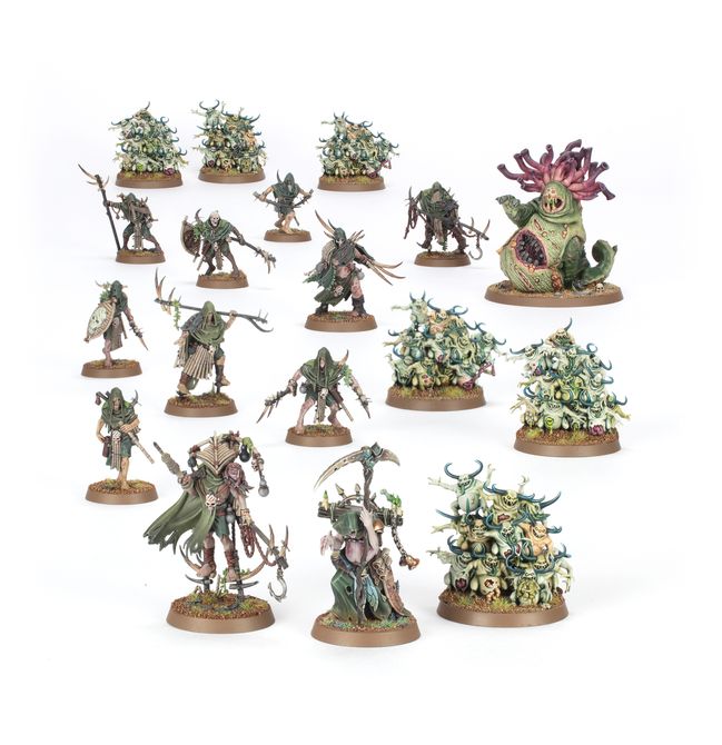 Warhammer Age of Sigmar Spearhead Maggotkin of Nurgle - Bubonic Cell