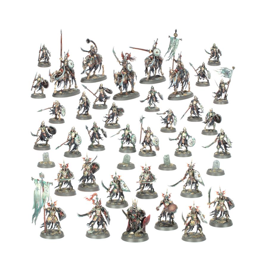 Warhammer Age of Sigmar Spearhead Soulblight Gravelords - Deathrattle Tomb Host