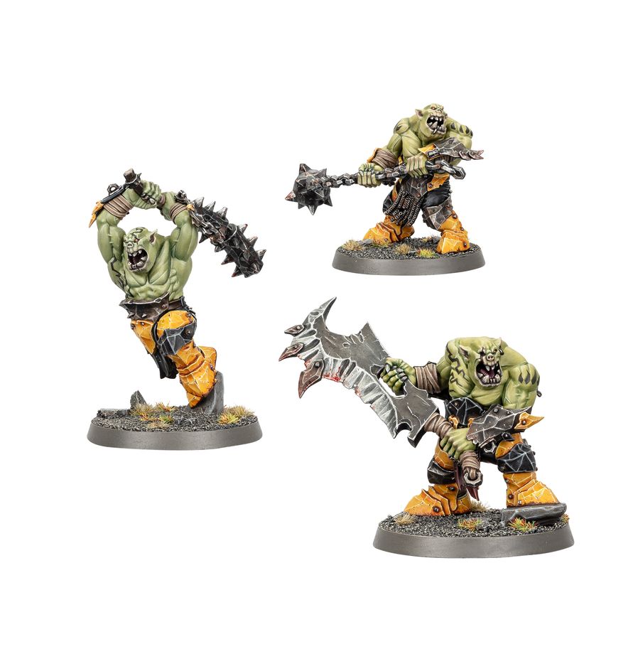 Warhammer Age of Sigmar Spearhead Orruk Warclans - Ironjawz Bigmob