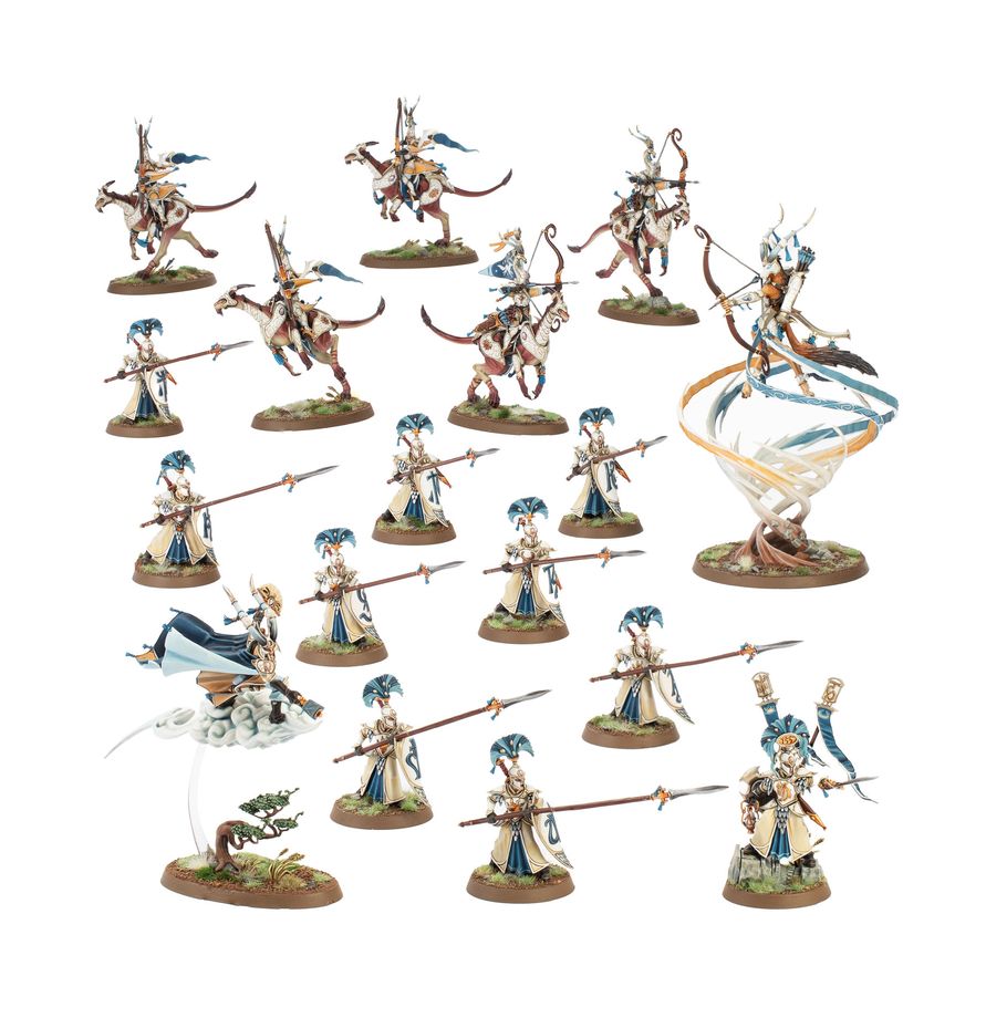 Warhammer Age of Sigmar Spearhead Lumineth Realm-Lords - Hurakan Vanguard