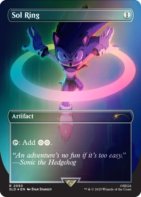 Magic the Gathering - Secret Lair x Sonic: Chasing Adventure – Foil Edition (englisch, sealed)