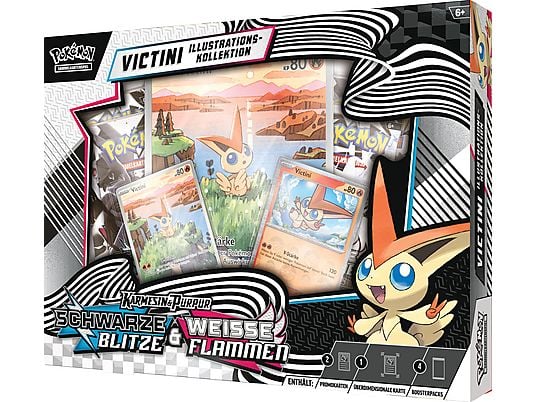 Pokemon Karmesin & Purpur – Victini Illustrations-Kollektion (Deutsch)