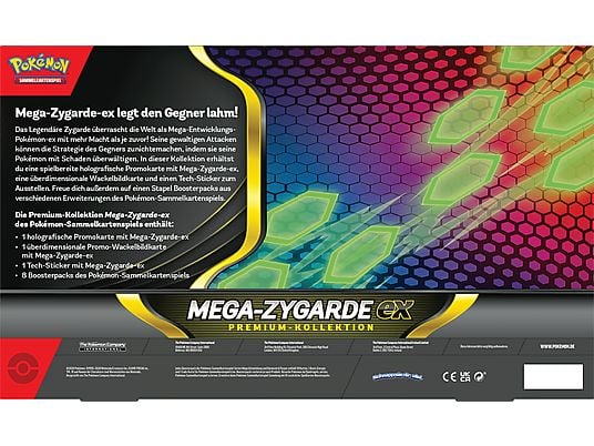 Pokemon Optimale Ordnung ME03 - Mega Zygarde ex Premium-Kollektion (deutsch)